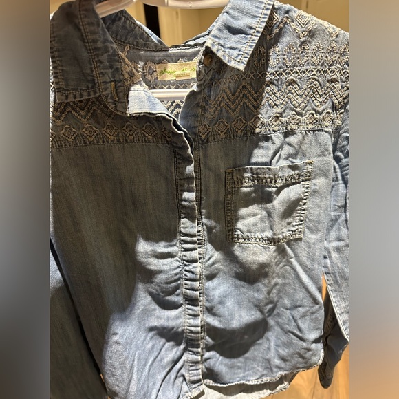 Demin button up - S - Picture 1 of 4